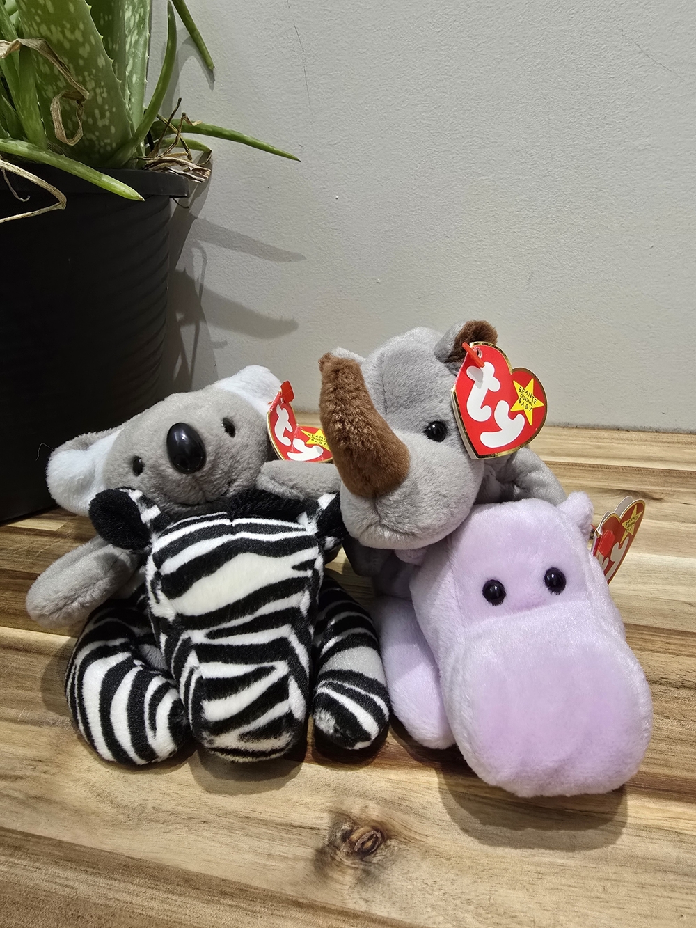 Ty Beanie Babies Safari Set